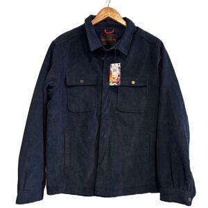 Robert Graham Men's Navy Corduroy Jacket Size Small MSRP $298